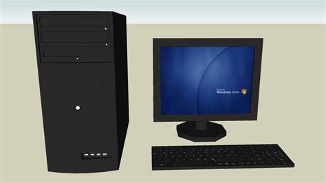Dell Computer With Windows Vista Wallpaper 3d Warehouse