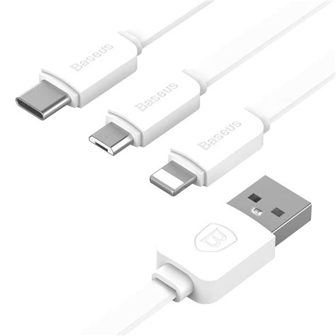 Baseus Iphone Ipad Android Usb Type C Charging Cables