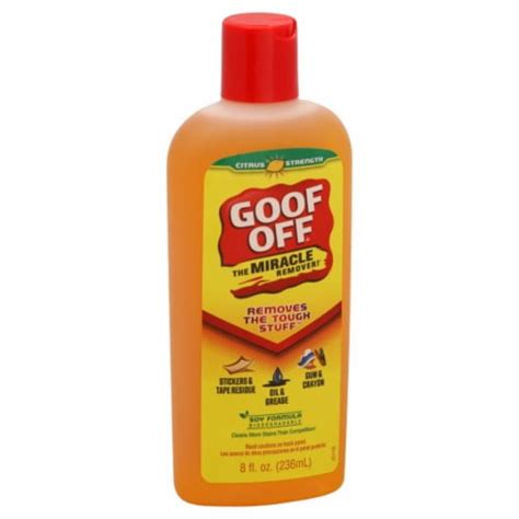 Goof Off The Miracle Heavy Duty All Purpose Spot Remover Fl Oz Fred Meyer