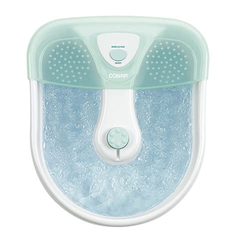 conair foot spa with massaging bubbles and heat health and personal care