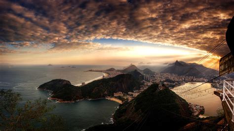 Sky Rio De Janeiro Sunrise 5k Hd Wallpaper Rare Gallery