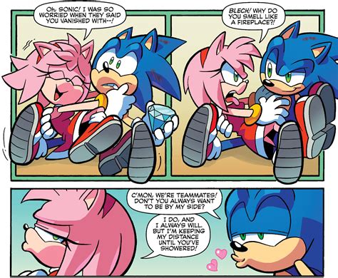 Amy Has Standards For Sonic To Keep Archie Sonic Comics