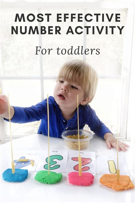 Toddler Learning Numbers
