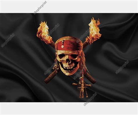 Pirates Of The Caribbean Flags In Vector Formats
