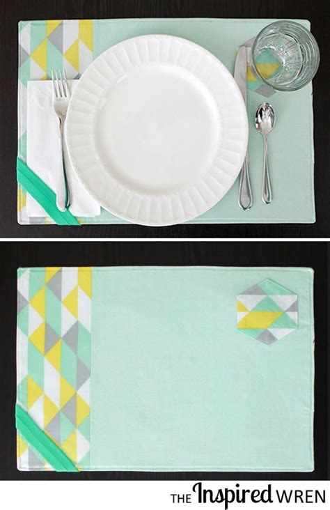 How To Make Placemat Table Setting Table Decoration