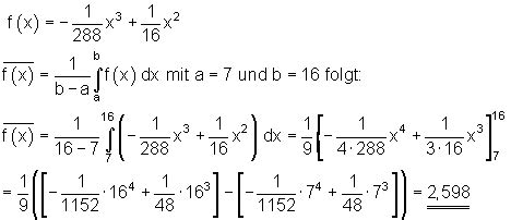 Sie gibt an, wie viele kästchen man nach oben / unten gehen. Integral als Mittelwert • Mathe-Brinkmann