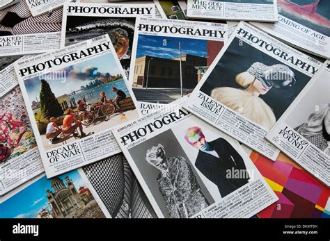 British Journal Of Photography Magazine Stock Photo Alamy