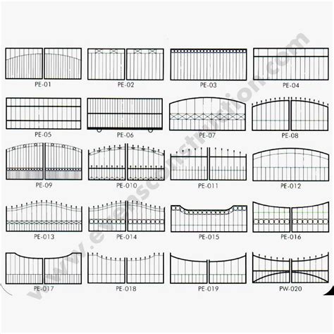 Evens Construction Pvt Ltd Gates Sample Sketches