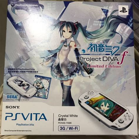 Hatsune Miku Project Diva F Limited Edition Ps Vita Console Video