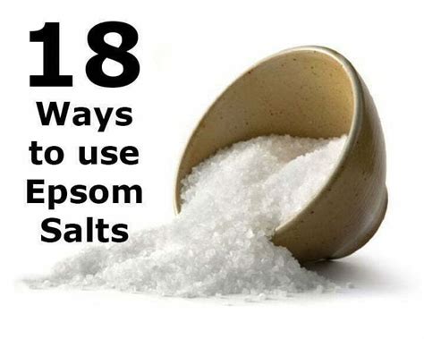 18 Ways To Use Epsom Salts Pharmaspa