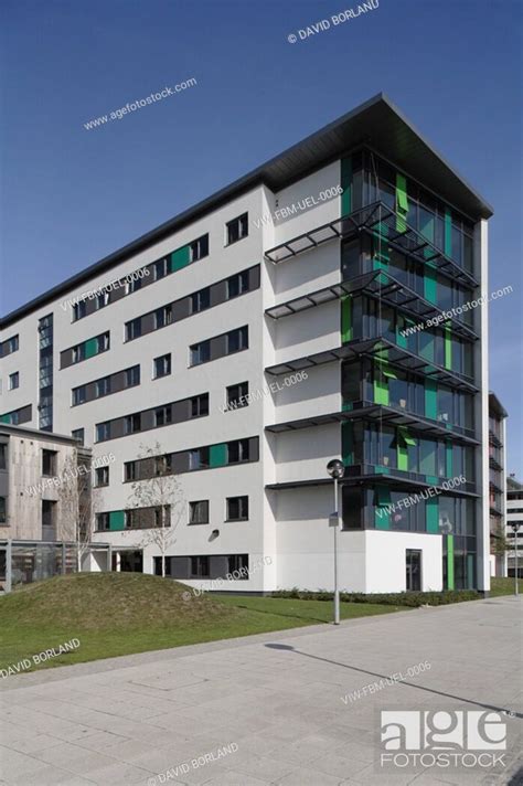 Student Accommodation Building At The Docklands Campus Of The