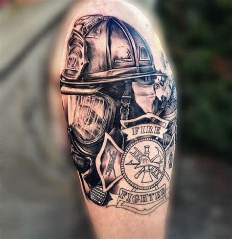 101 Amazing Firefighter Tattoo Designs You Need To See Firefighter Tattoo Firefighter Tattoo