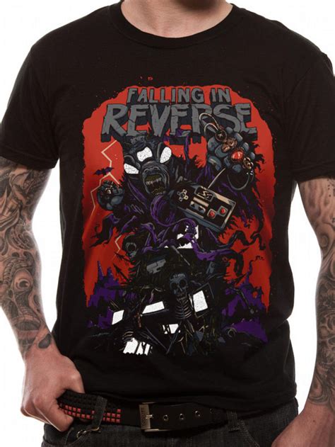 Falling In Reverse Video Game T Shirt Tm Shop