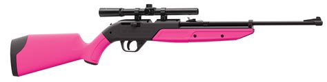 Crosman Pumpmaster 177 Caliber Air Rifle W4×15 Scope Pink 760px