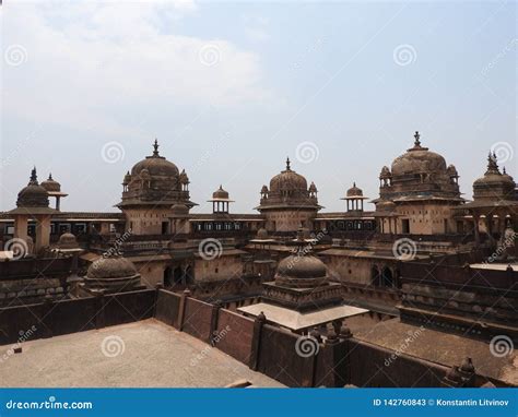 The Jehangir Mahal Orchha Fort Religia Hinduism Ancient Architecture