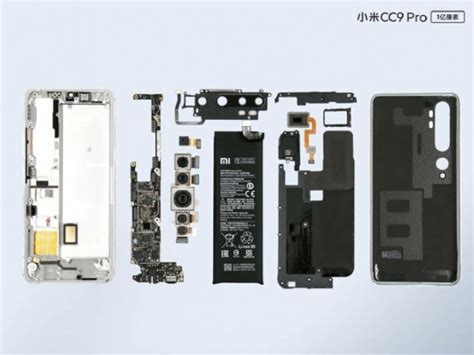 Xiaomi Mi Note 10cc9 Pro Disassembly Shows How It All Fits Together