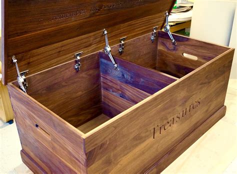 Keep your little one's nursery more organized with the help of this wooden toy box. Oak Toy Boxes | AO Home