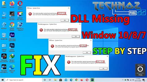 How To Fix All Dll Files Missing Error In Windows 1087 Benisnous