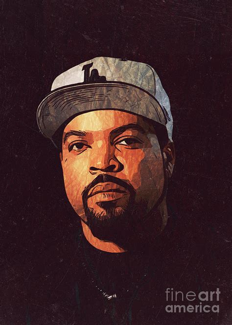 Ice Cube Artwork Digital Art By New Art