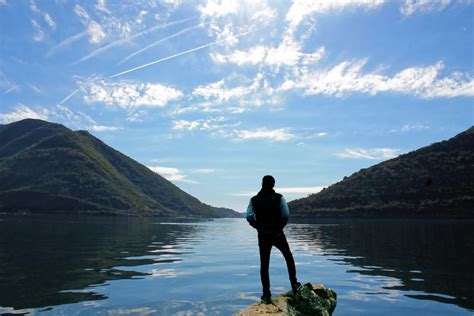 Free Images Man Landscape Sea Water Nature Outdoor Walking Sky