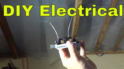 Ethernet wiring electrical wiring electrical outlets structured wiring house wiring diy tech nerding out: How To Remove Wiring Pushed Into A Light Switch-DIY Electrical - YouTube