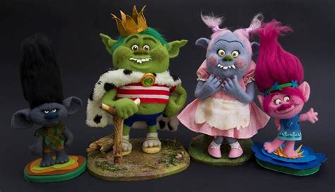 Needle Felted Trolls And Bing Bong By Yanina