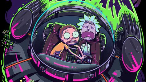 1366x768 Rick And Morty Out Of Control 4k Laptop Hd Hd 4k Wallpapers