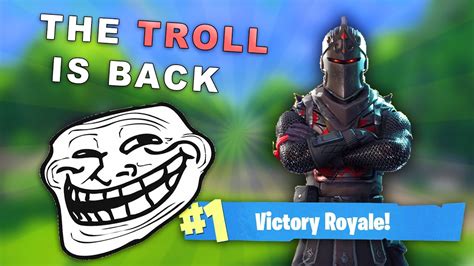 ❤ im back designing once again and today im bringing you a brand new free thumbnail template this one is a remake. NEW TROLL KING !! - Fortnite Battle Royale ( Funny Moments ...