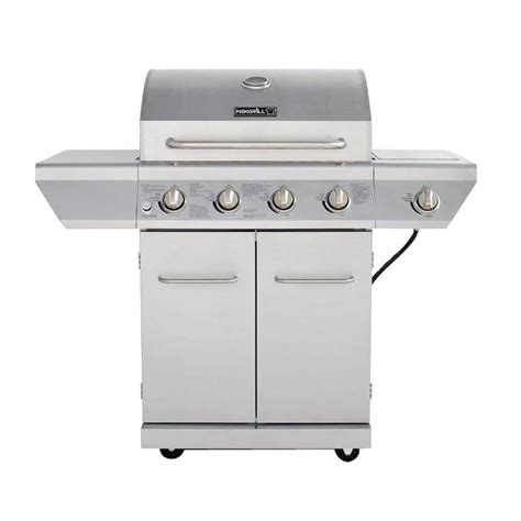 If you buy a gas grill at home depot. Nexgrill Grills 4-burner Propane Gas Grill With Side ...