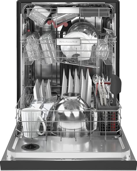 Kitchenaid Front Control Built In Dishwasher With Stainless Steel Tub