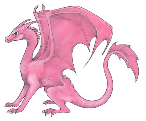 Pink Dragon By Wingedwolf94 On Deviantart