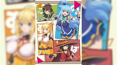 Konosuba Season 3 Anime Release Date Story Characters Seiyuu Manga