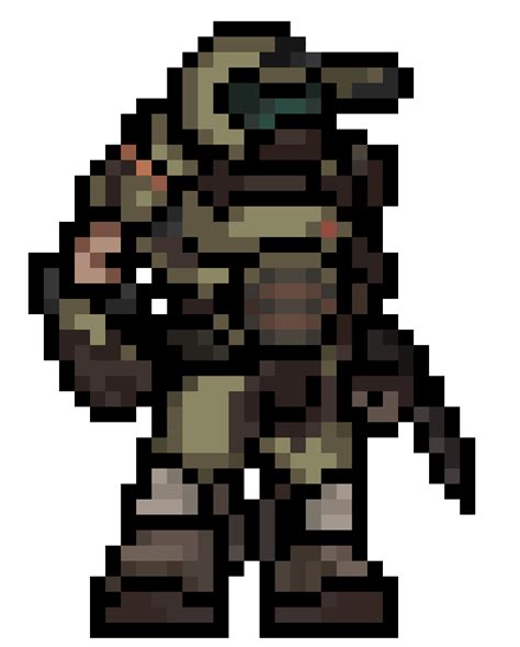 I Made Doom Guy Pixel Art Rdoom