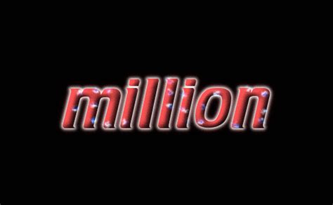 Million Logo Free Logo Design Tool From Flaming Text