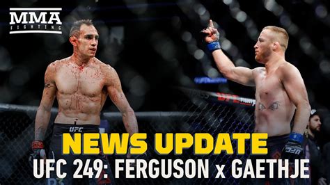 UFC 249 Tony Ferguson Vs Justin Gaethje Main Event Reaction MMA