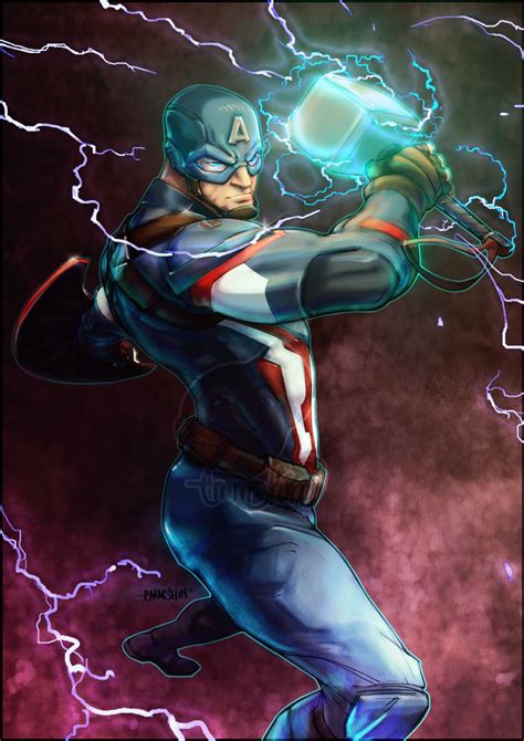 Cs 10 Pieces Of Captain America Fan Art We Adore