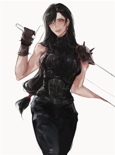 Tifa Lockhart Final Fantasy 7 Art Print Etsy