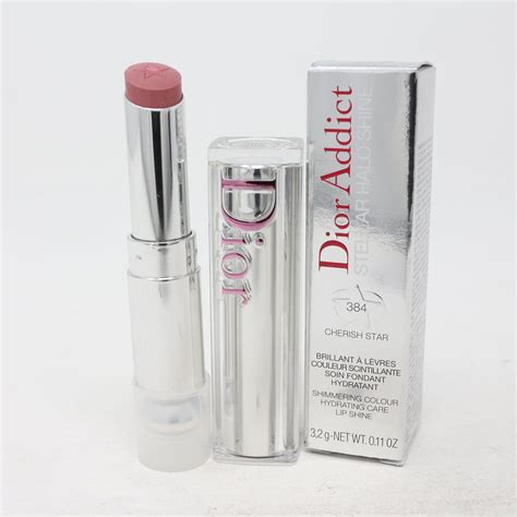 Dior Addict Stellar Halo Shine Lipstick 011oz 384 Cherish Star New With Box Walmart Canada