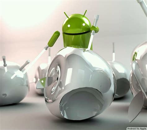 Android Vs Apple Android Apple Hd Wallpaper Peakpx