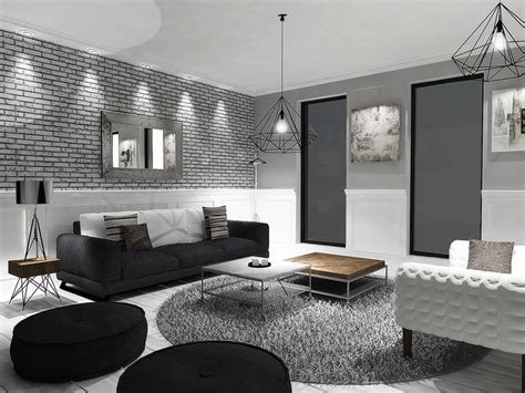 Décoration noir et blanc - 6 intérieurs exclusifs ultra modernes