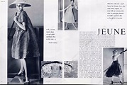 Christian Dior - Yves Saint-Laurent (première collection) été
