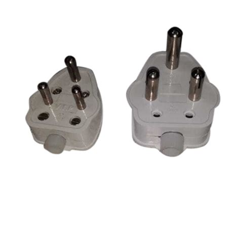 Plastic 3 Pin Plug For Electrical Fitting At Rs 22piece In Vasai