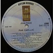 John Prine - Pink Cadillac - Vinyl LP - 1979 - CA - Original | HHV