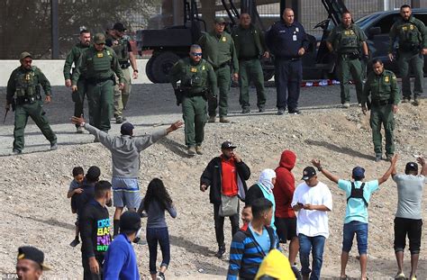 Border Battle Shocking Moment Migrants Waving Venezuelan Flag Attack