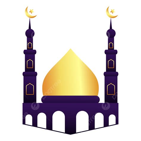 Islamic Mosque Clipart Png Images Islamic Mosque Vector Design