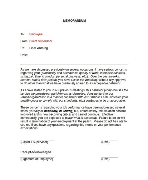 Employee Memo Template 10 Free Word Pdf Document Downloads