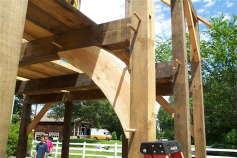 How To Make And Use Curved Knee Brace Stock Timber Frame Hq