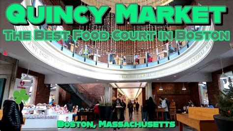 Inside Quincy Market: Boston's Best Food Court! Let's Grab a Bite to