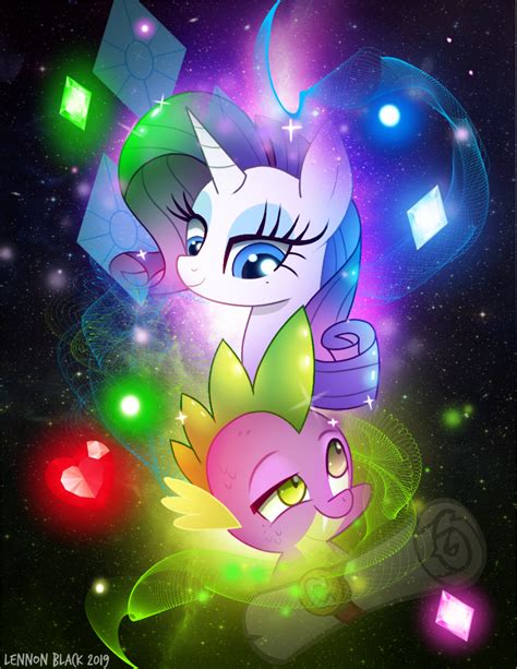 Rarity And Spike By Lennonblack On Newgrounds