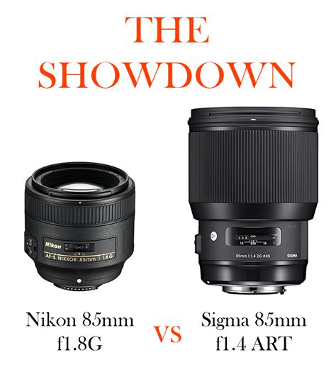Nikon 85mm F18g Vs Sigma 85mm 14 Art For Photographers